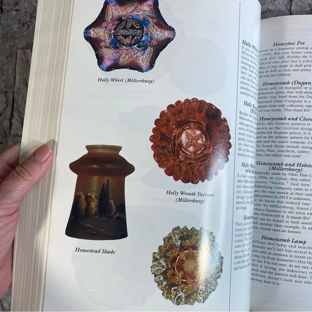 Standard Encyclopedia Carnival Glass 6th Edition Bill Edwards Mike Carwile
